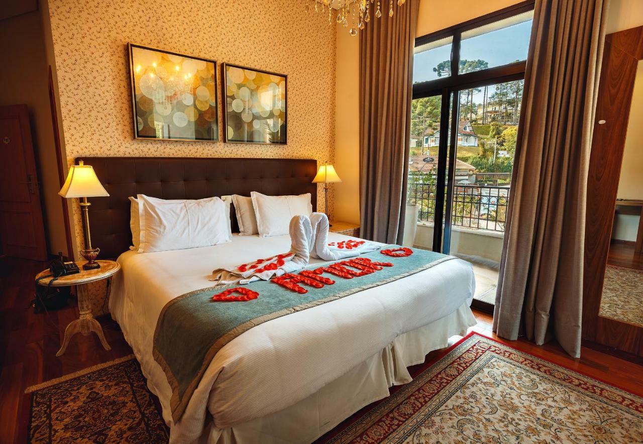 Pousada Luis XV Кампус-ду-Жордау Экстерьер фото A bedroom at the hotel